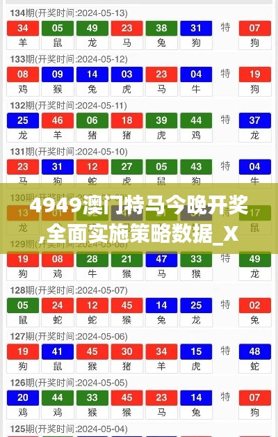 4949澳门特马今晚开奖,全面实施策略数据_XE版95.756-7