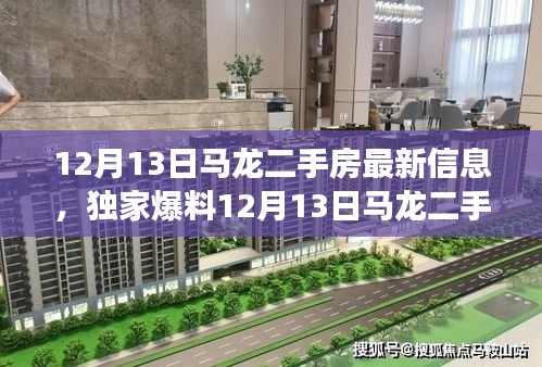 独家爆料，马龙二手房市场火热更新，最新房源一网打尽！