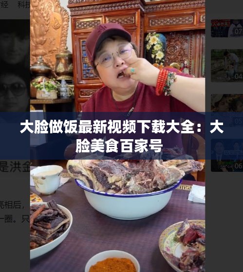 大脸做饭最新视频下载大全：大脸美食百家号 