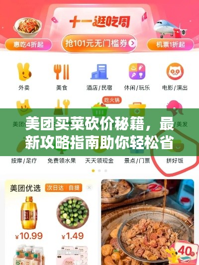 美团买菜砍价秘籍，最新攻略指南助你轻松省钱！