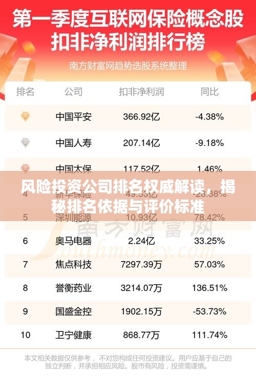 风险投资公司排名权威解读，揭秘排名依据与评价标准