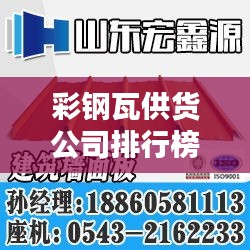 彩钢瓦供货公司排行榜及行业影响力深度解析
